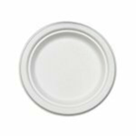 AMERICAREROYAL PrimeWare 7 in. Heavy Weight Plate Natural White Bagasse, 5PK PL-07